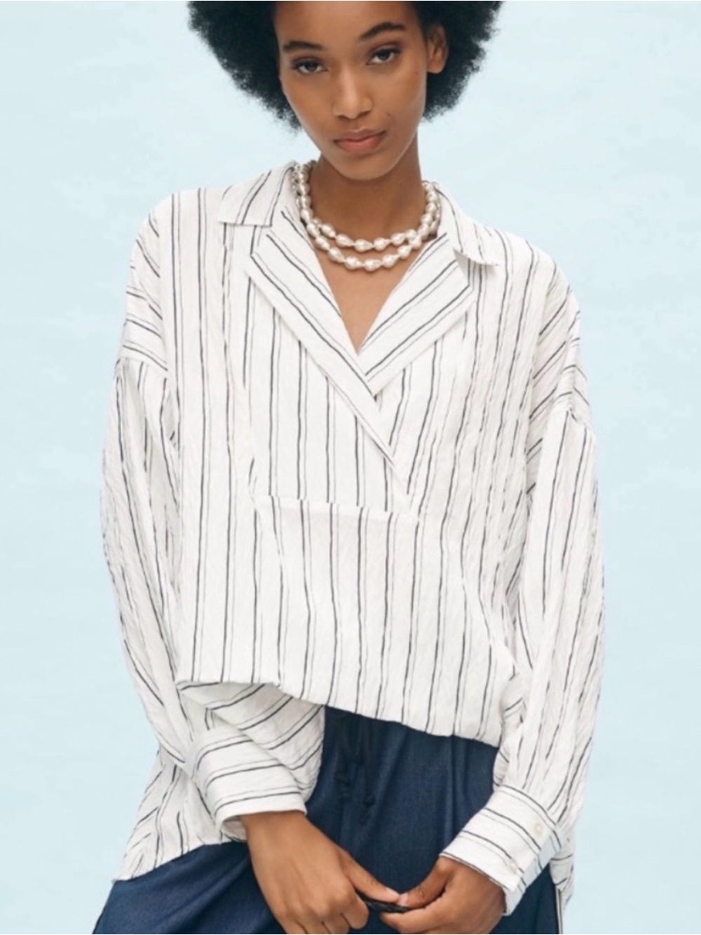 Anthropologie The Dylan Long-Sleeve Wide-Placket-pit-pit24 (mix51)